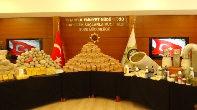 İstanbul'da Uyuşturucu Operasyonları Açıklaması Yaklaşık 350 Kilo