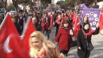 ASKERLİK BAŞVURUSU - MHP'li Kadınlardan Afrin İçin Askerlik Dilekçesi