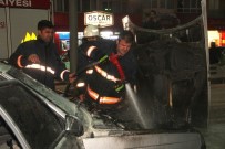 Seyir Halindeki Otomobil Yandı