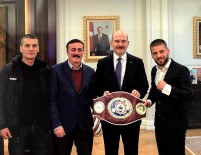 ŞAMPİYONLUK MAÇI - Süleyman Soylu'dan Boks Sporuna Destek