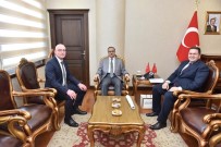 Vali Su, MIP Genel Müdürü Daele'yi Kabul Etti