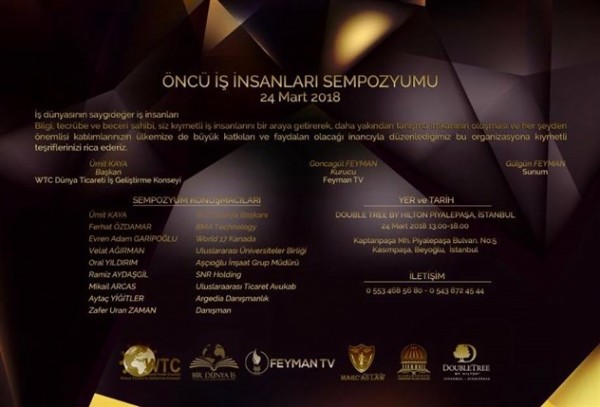 WTC’den öncü iş insanlarına sempozyum