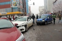 Ardahan Kent Merkezinde Zincirleme Kaza