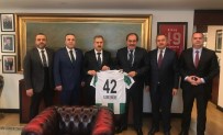 FATIH YıLMAZ - Atiker Konyaspor'dan Demirören'e Ziyaret