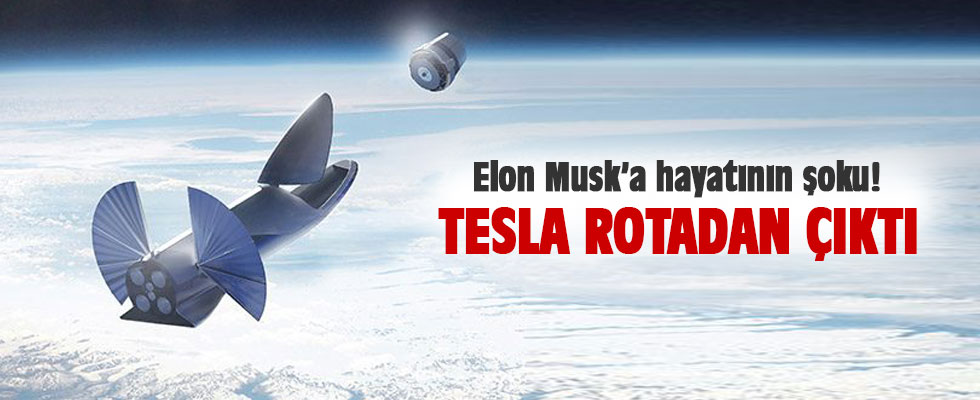 Elon Musk’ın Tesla’sı Mars yörüngesini ıskaladı