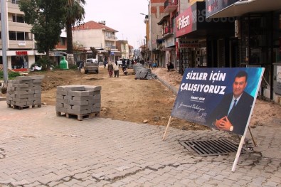 Germencik Belediyesi Çanakkale Anıtı'nı Restore Ediyor