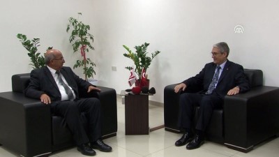 KKTC Milli Eğitim Bakanı Özyiğit Büyükelçi Kanbay'ı Kabul Etti