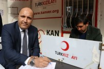 MUSTAFA AKPıNAR - MHP'den Kızılay'a Kan Bağışı