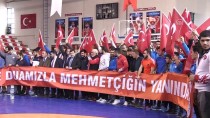 Özbek Ve Türk Güreşçilerden Mehmetçik'e Destek Haberi
