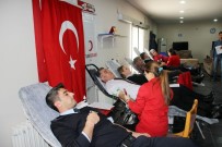 KARABÖRK - Polisten 'Zeytin Dalı Harekatı'na Kan Bağışı Desteği