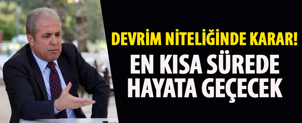 Şamil Tayyar: Tarihi bir karar olur