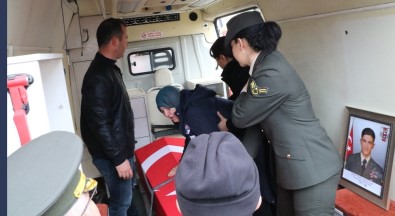 Şehit Annesi Oğlunun Naaşını Getiren Askerin Elini Öptü