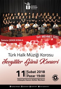 Türk Halk Müziği Korosundan Konser
