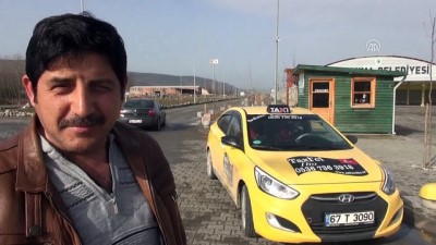 Zonguldaklı Taksiciden Mehmetçiğe Destek