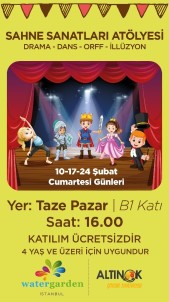 Ataşehir'de Çocuklar Sahne Sanatları Atölyesinde Eğlenerek Öğrenecek