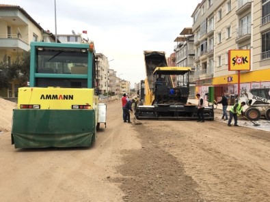 Aydın Büyükşehir Didim'de Asfalt Çalışmalarını Sürdürüyor
