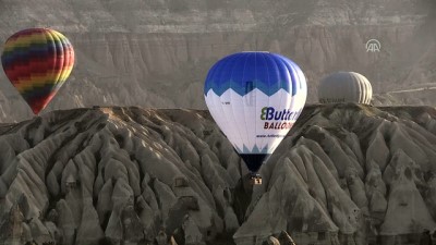 GRAFİKLİ - Kapadokya'yı 329 Bin Turist Kuş Bakışı İzledi