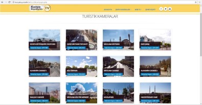 Konya Büyükşehir'in Canlı Yayın Kameralarına Büyük İlgi
