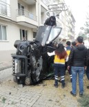 Ters Yöne Giren Otomobil Takla Attı Açıklaması 1 Yaralı