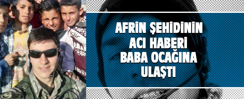 Afrin şehidinin acı haberi İzmir'deki baba ocağına ulaştı