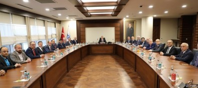 Bakan Ağbal, Burdur Heyetini Ağırladı