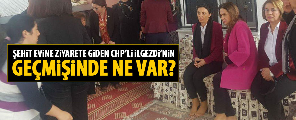 CHP'li İlgezdi şehit evinde