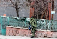 FÜNYE - Erzurum'da Şüpheli Çanta Fünyeyle Patlatıldı