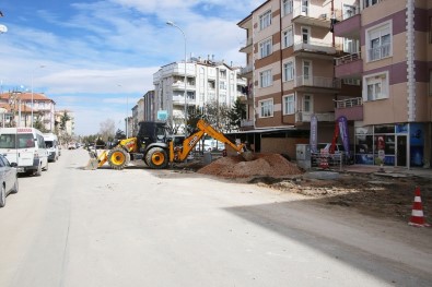 Karaman'da Belediyenin Kaldırım Çalışmaları
