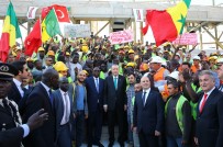 Senegal'deki Türk Firmaların Şantiyelerini Gezdi