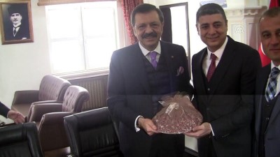 TOBB Başkanı Hisarcıklıoğlu Düzce'de