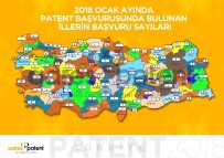 PATENT - Türkiye Patent Haritası 2018 Ocak Dönemi Açıklandı