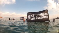DENİZ KAZASI - Üsküdar Vapuru'nda Hayatını Kaybedenler İçin Denizin Dibine Çelenk Bıraktılar