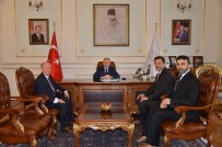 ŞENER ÇELIKAYAR - Vali Ceylan Yeşilay Derneği Yöneticilerini Ağırladı