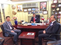 VERGİ DAİRESİ - Vergi Dairesinden TESKOMB Başkan Vekili Alan'a Ziyaret