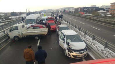 Yalova'da Zincirleme Trafik Kazası