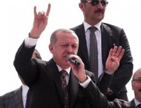 İL KONGRESİ - Cumhurbaşkanı Erdoğan Bozkurt işareti yaptı