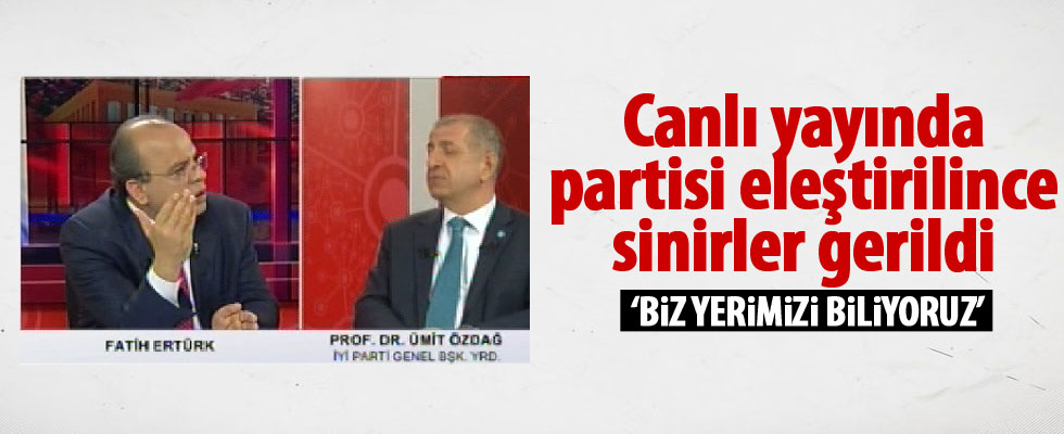 Halk Tv'de sinirlerin gerildiği an