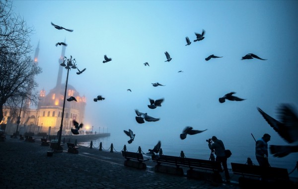 İstanbul'da sis