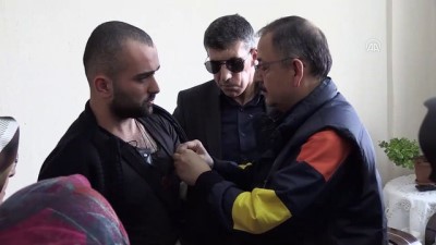 Bakan Özhaseki'den Afrin Gazilerine Ziyaret