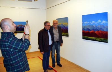 Hasan Mutlu 'Dağlar'Inı Sanko Sanat Galerisi'nde Sergiliyor