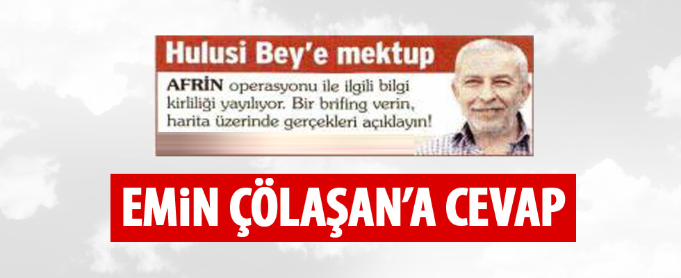 Hüseyin Gülerce'den Emin Çölaşan'a tepki