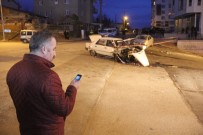 SEYRANTEPE - Kaza Sonrasını Sosyal Medyadan Canlı Yayınladı