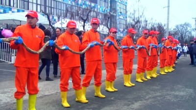 Rekor İçin Beş Parmak Yemeği Ve At Sucuğu Hazırlandı