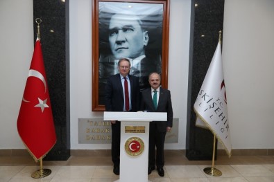 AB Büyükelçisi Christian Berger Eskişehir'de