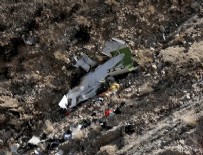 UÇAK KAZASI - Düşen jetten ilk görüntüler