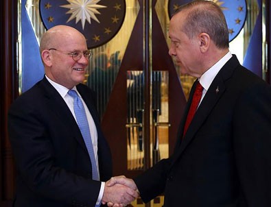 Erdoğan General Electric CEO'sunu kabul etti