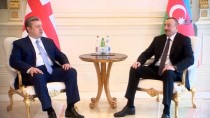GÜNEY KAFKASYA - Gürcistan Başbakanı Kvirikaşvili, Aliyev'le Bir Araya Geldi