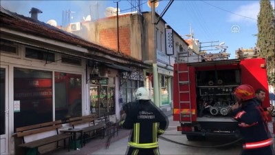 İznik'te Dükkan Yangını