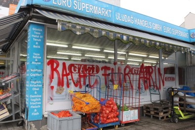 Almanya'da Türk Marketine Saldırı