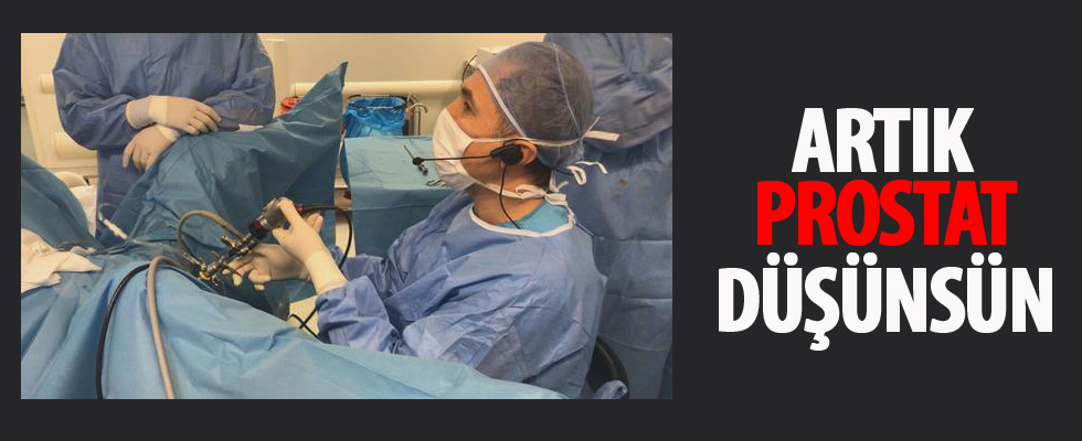 Artık prostat düşünsün